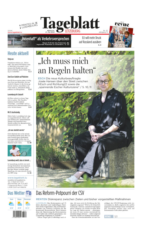 Ihr Tageblatt der letzten 30 Tage