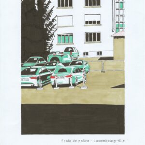 Illustration - École de police - Luxembourg-Ville