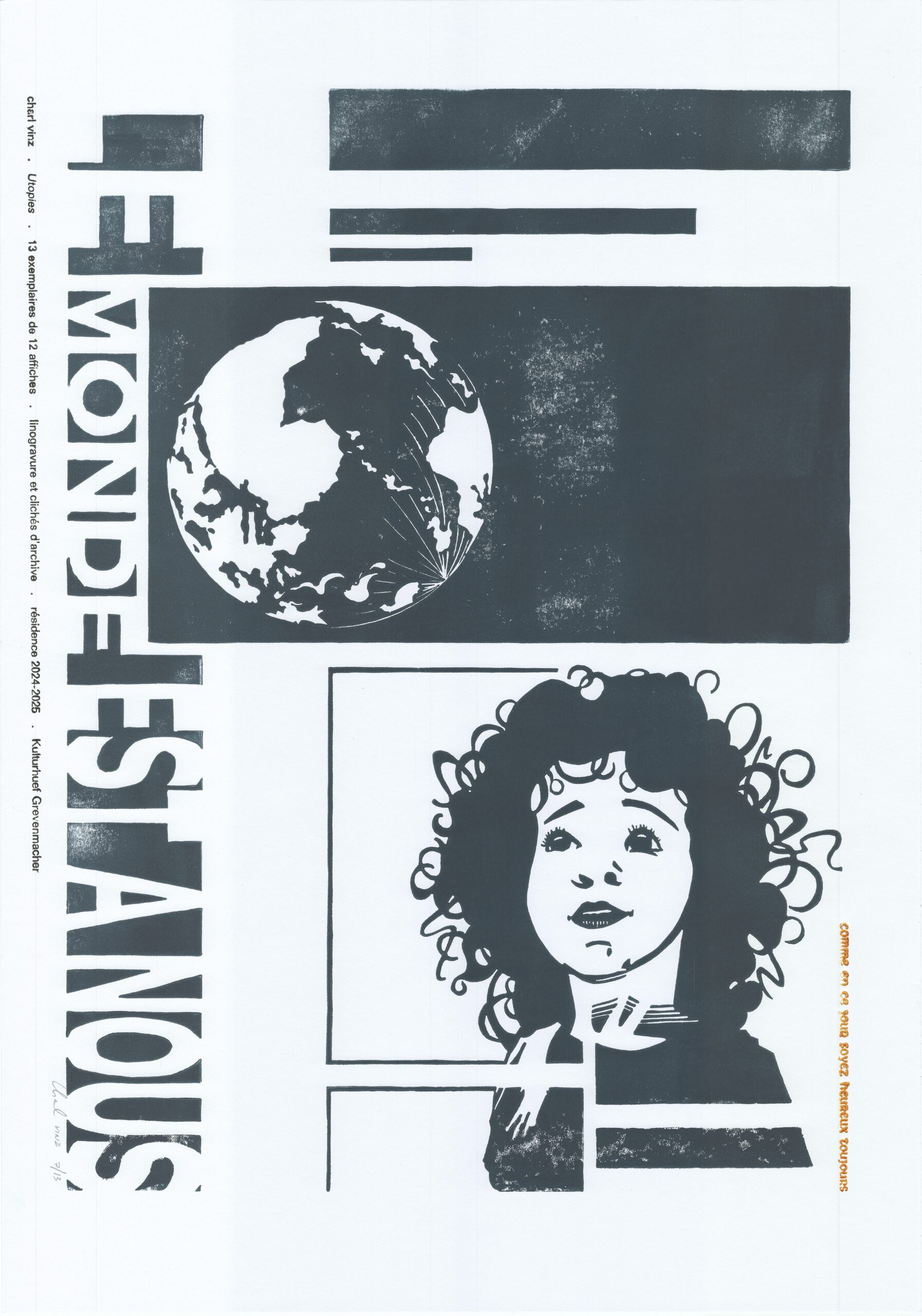 Utopistische Serie - Le monde est à nous