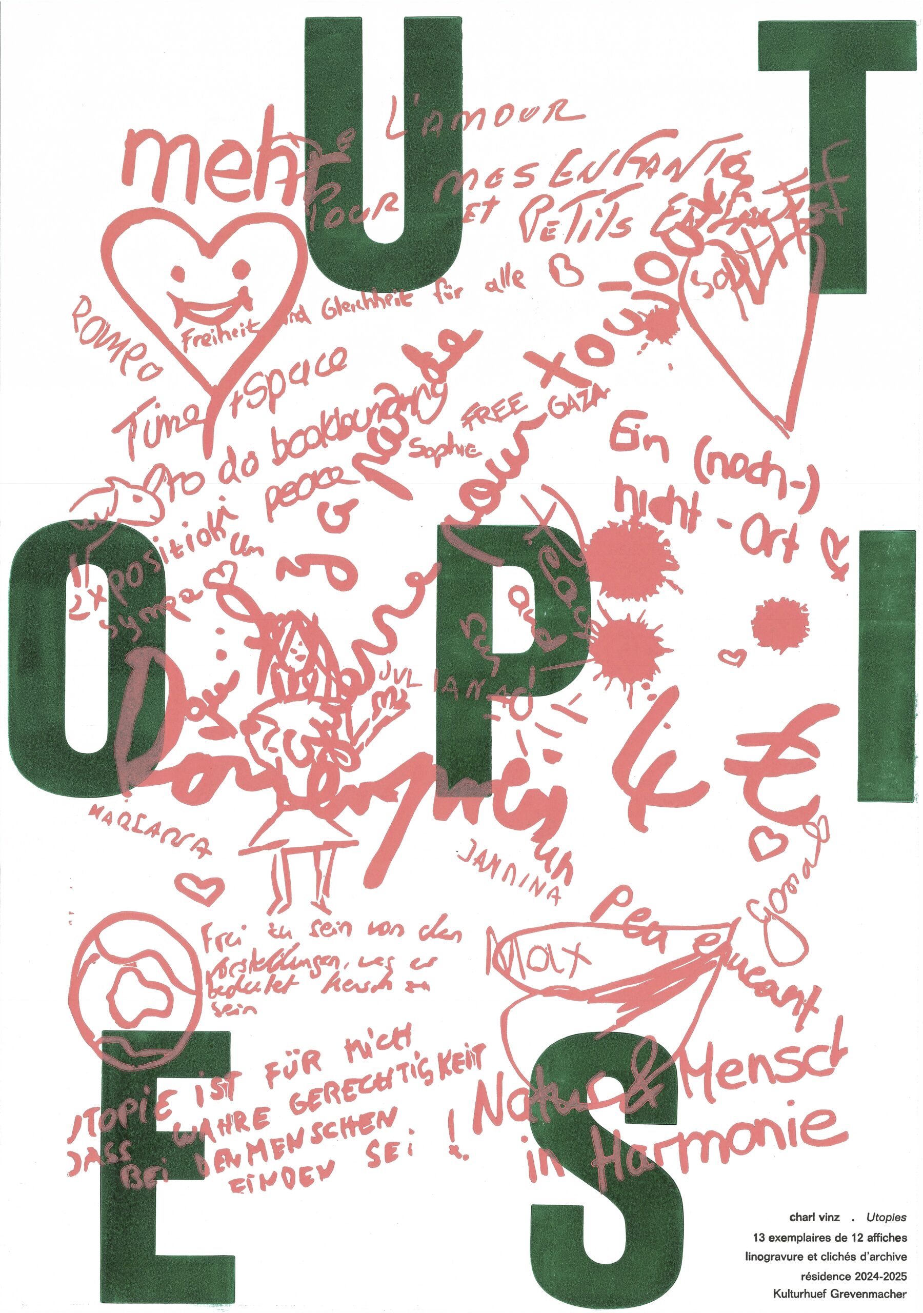 Utopistische Serie - L’impression comme mémoire vivante